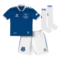 Everton Ashley Young #18 Hemmatröja Barn 2023-24 Kortärmad (+ Korta byxor)